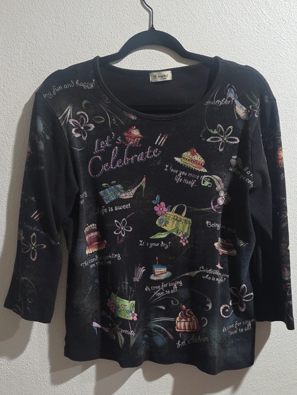 Cactus Y2K Celenrate  T-Shirt